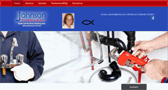 Desktop Screenshot of johnsonplumbingcompany.net